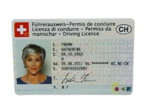Führerschein Schweiz Dokument